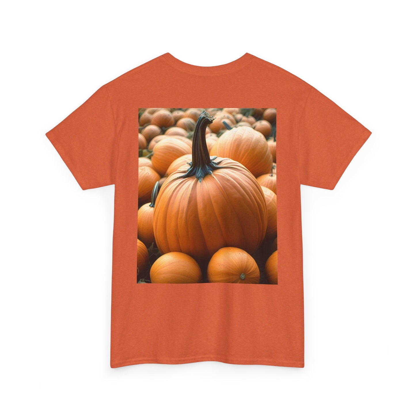 Halloween Pumpkin Unisex Heavy Cotton Tee