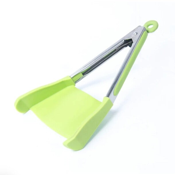 2-in-1 Non-Stick Heat Resistant Smart Kitchen Tongs