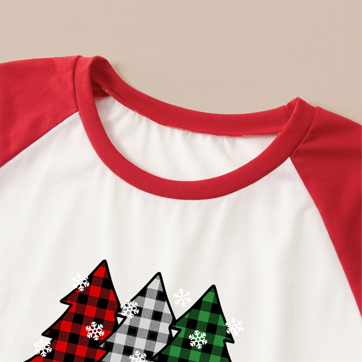 MERRY CHRISTMAS Graphic Top and Striped Pants Set