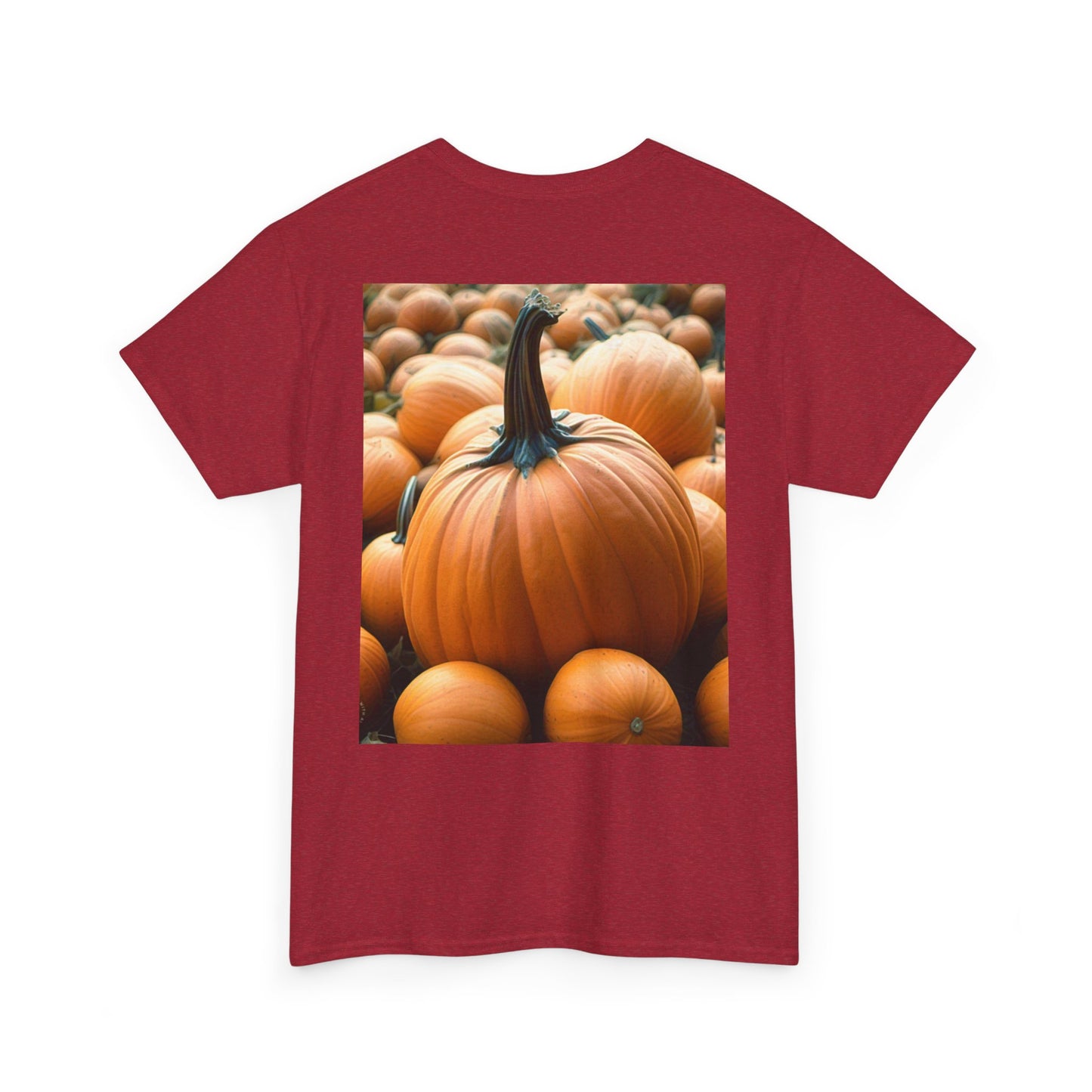 Halloween Pumpkin Unisex Heavy Cotton Tee