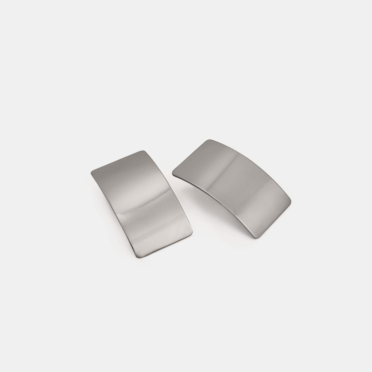 Stainless Steel Rectangle Earring