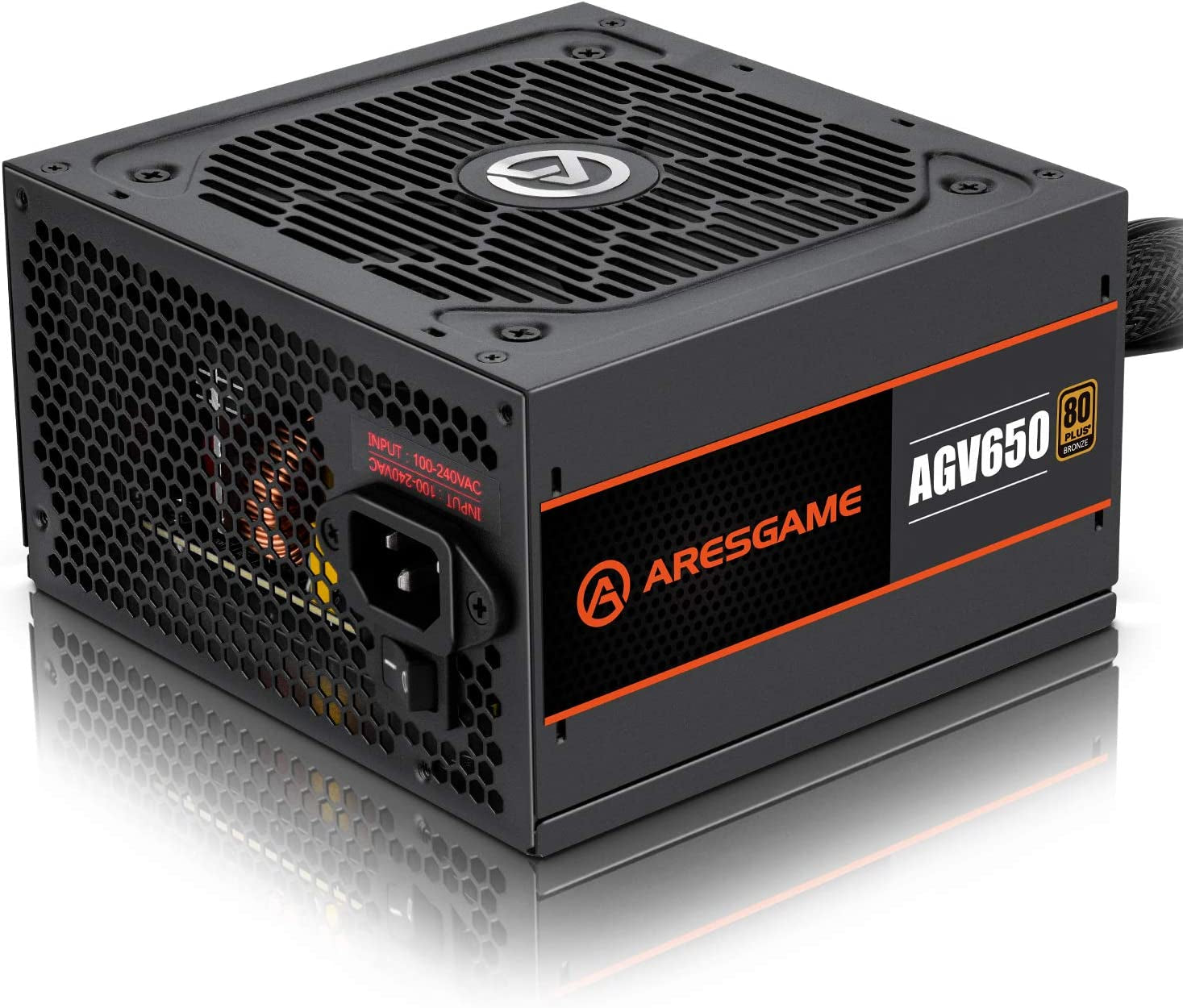 Power Supply 650W 80+ Bronze Certified PSU (AGV650)