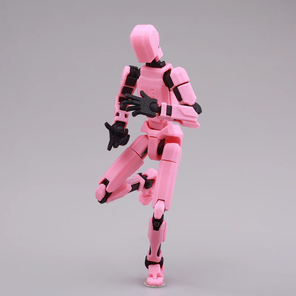 Multi-Jointed Movable Shapeshift Robot 2.0 3D Printed Mannequin Dummy 13 Action Figures Toys Kids Adults Parent-children Games