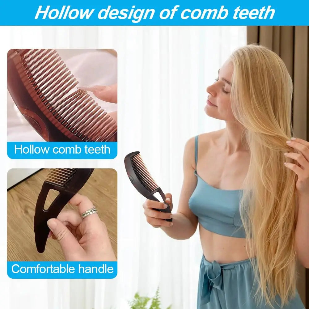 Dandruff Removal Scalp Hair Combs Hair Dressing Comb Self-Cleaning Anti-Static Massage brushes Hair Salon styling tools