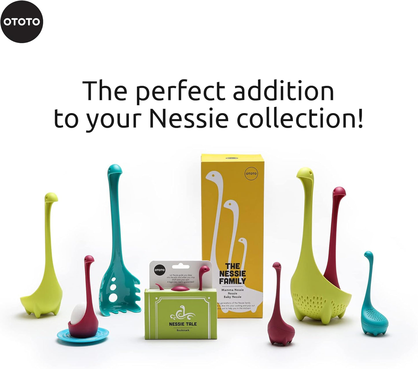 The Original Nessie Ladle by  - Soup Ladle, Cute Gifts, Funny Kitchen Gadgets, Loch Ness Design, Cooking Gifts for Mom - Cute and Practical Kitchen Utensils - Unique Gifts for Women, Mothers Day